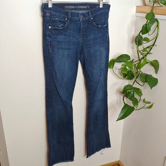 Citizens of Humanity Kelly Low Rise Boot Cut Jeans - Picture 1 of 13